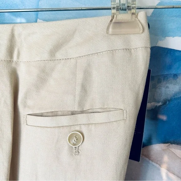 Talbots Petites 3pc Pant Suit Linen Blend Established 1947 6P NWT $380
